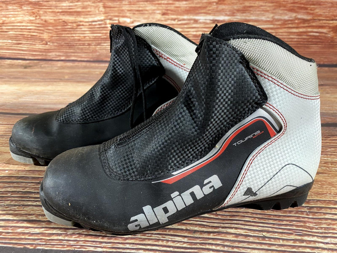 Alpina Touring Nordic Cross Country Ski Boots Size EU40 US7.5 for NNN