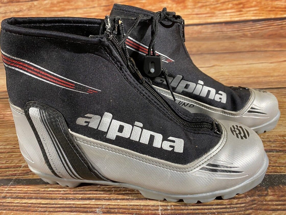 Alpina ST10 Nordic Cross Country Ski Boots Size EU37 US5 for NNN 875