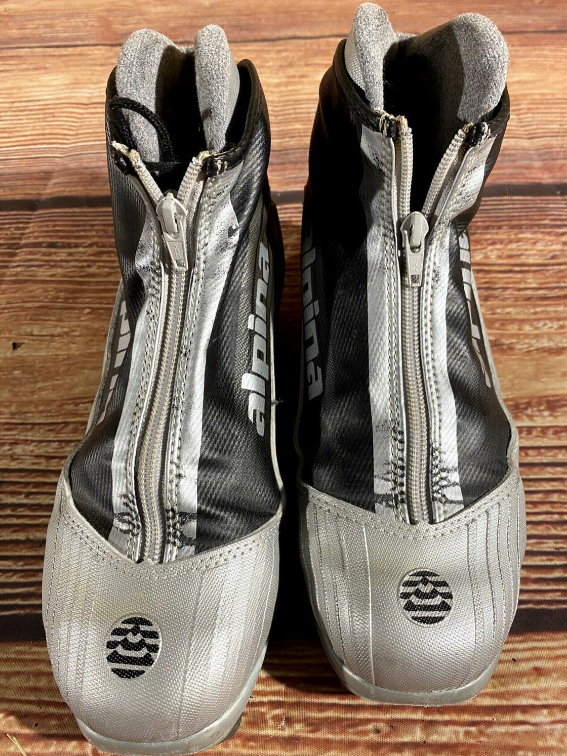 Alpina SP20L Nordic Cross Country Ski Boots Size EU40L US7.5 for NNN