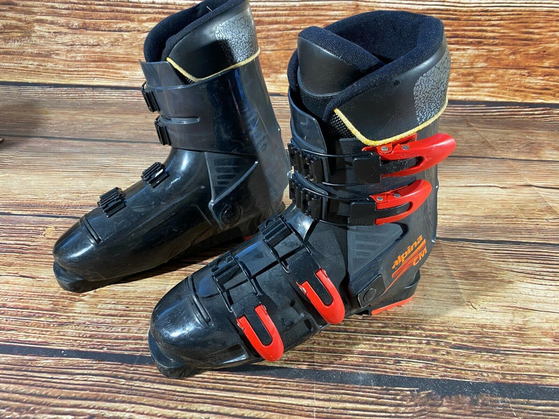 Alpina Vintage Alpine Ski Boots Size Mondo 270 mm, Outer Sole 312 mm DH44