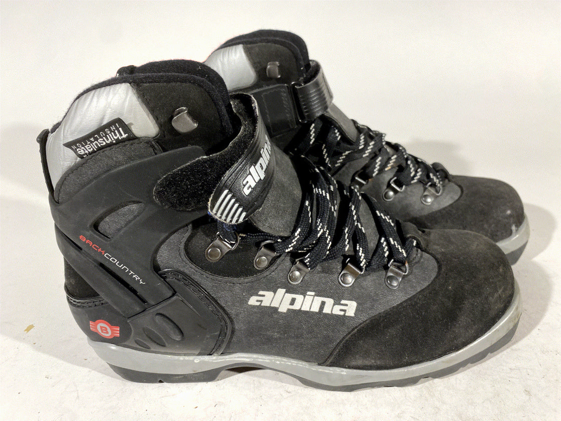 Alpina Alpitex Back Country Nordic Ski Boots Size EU43 US9.5 NNN BC