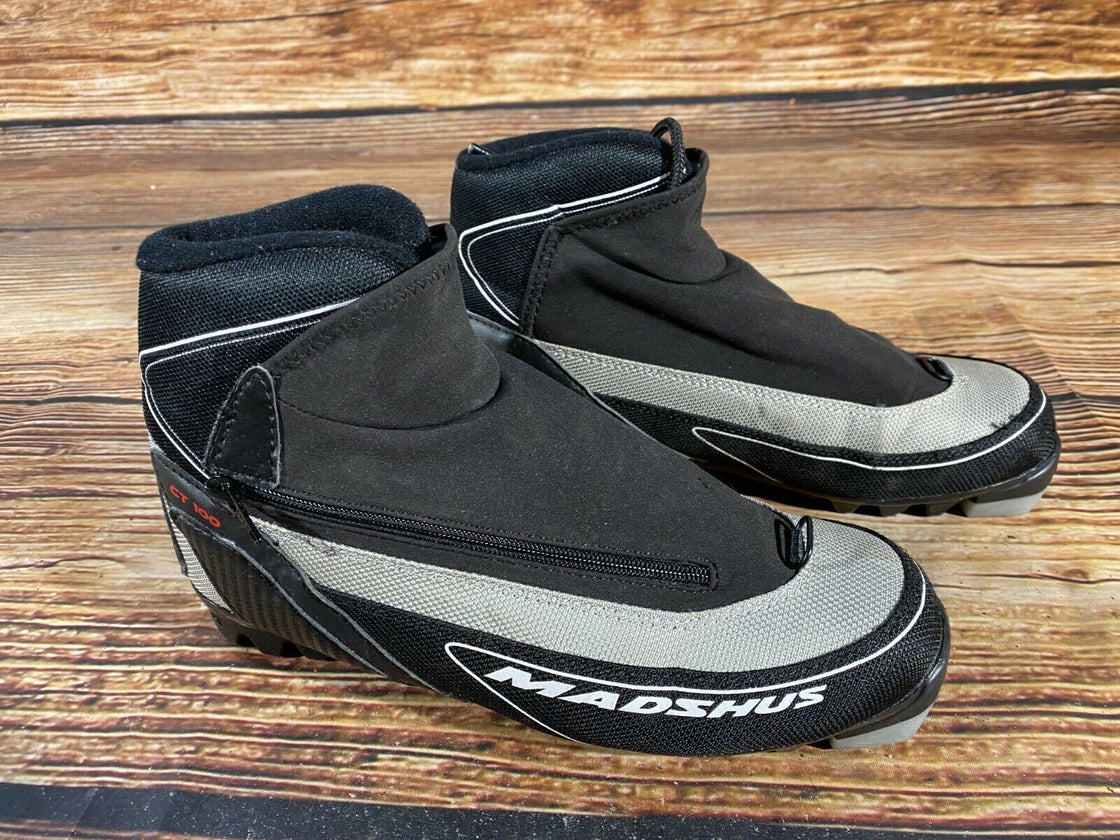 Madshus CT100 Nordic Cross Country Ski Boots Size EU38 US5.5 NNN bindings