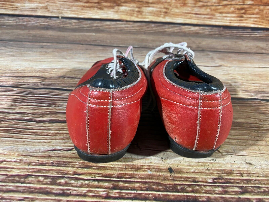 NORDINGRA Vintage Cross Country Ski Boots Kandahar Old Cable Bindings EU37 US5