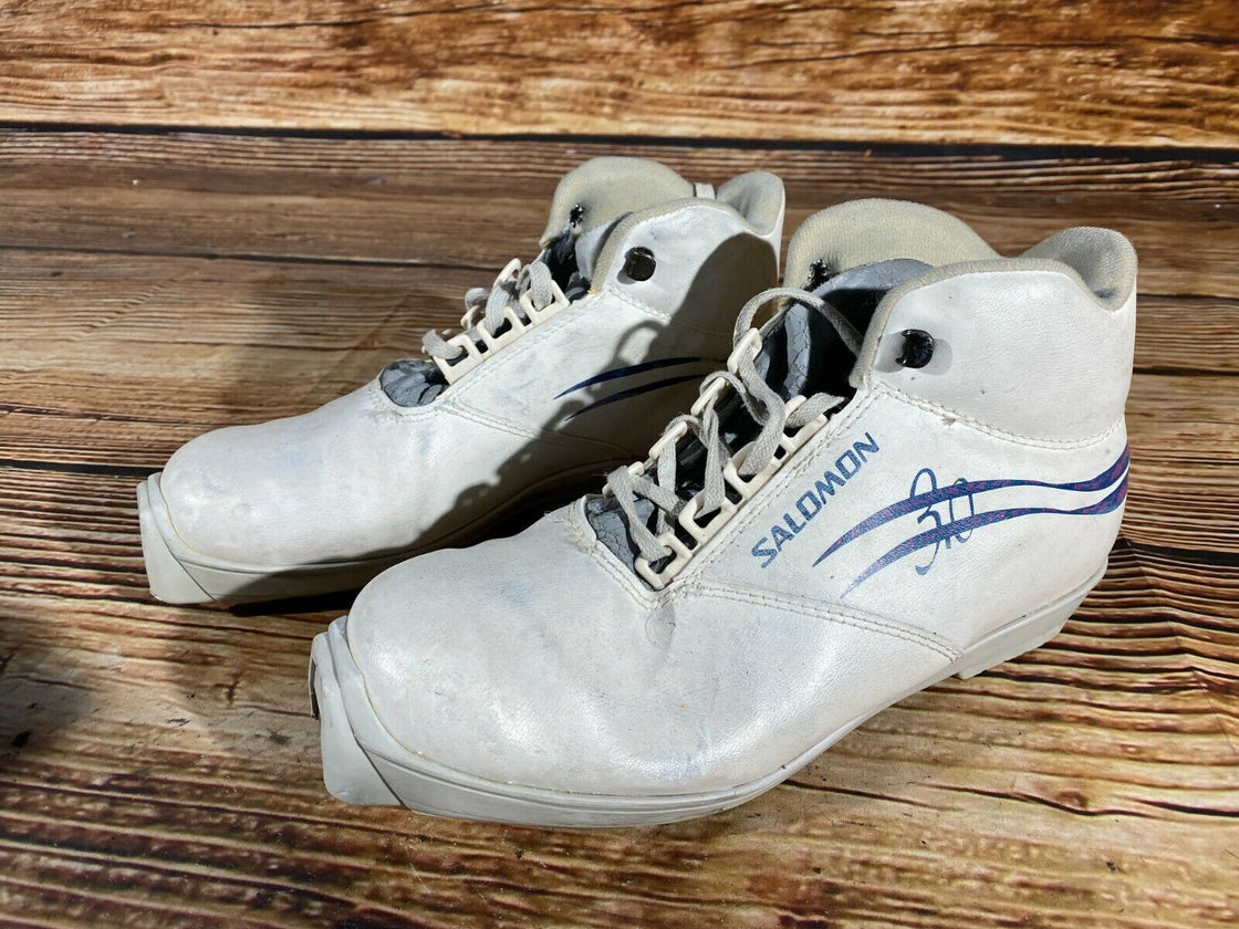 SALOMON 3.0 Pro Nordic Cross Country Ski Boots Size EU39 US7 SNS profil