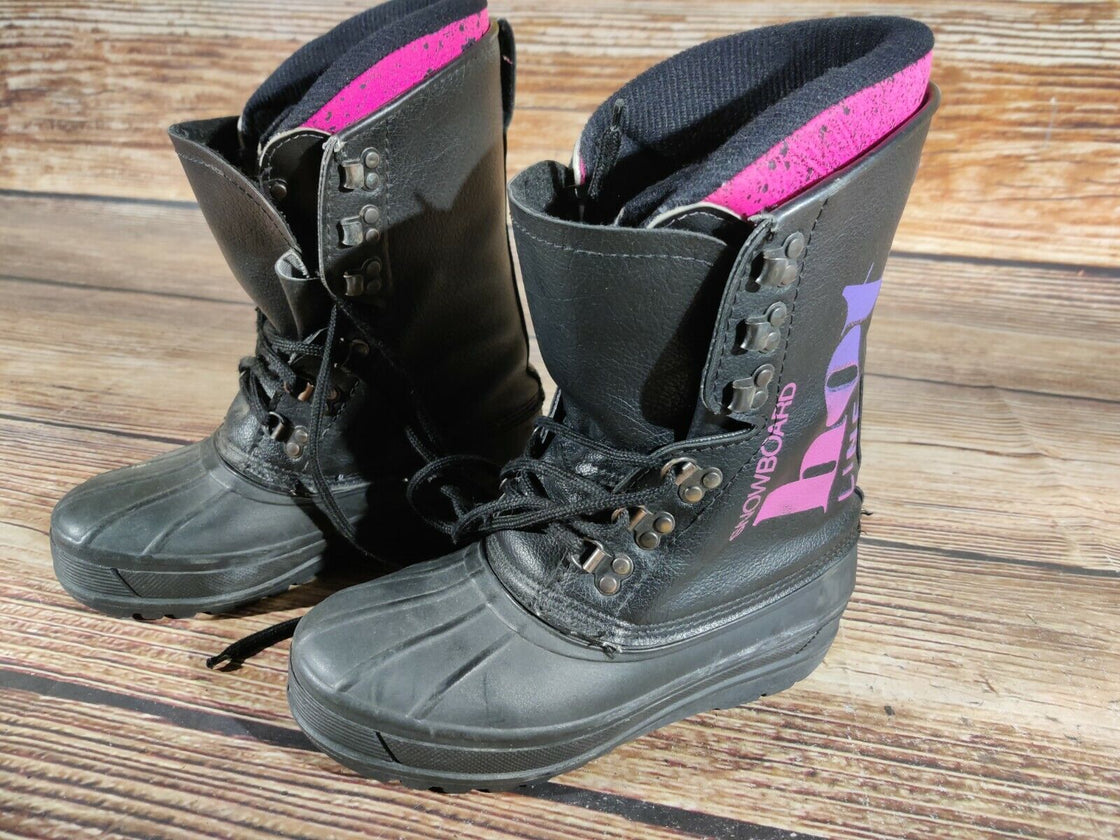 HOT LINE Vintage Snowboard Boots Size EU40, US7, UK6, Mondo 255 mm A