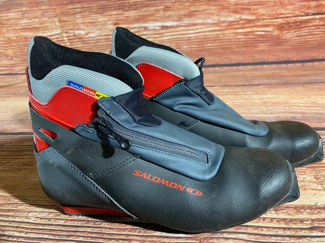 Salomon Nordic Classic Cross Country Ski Boots Size EU41 1/3 US8 SNS Profil