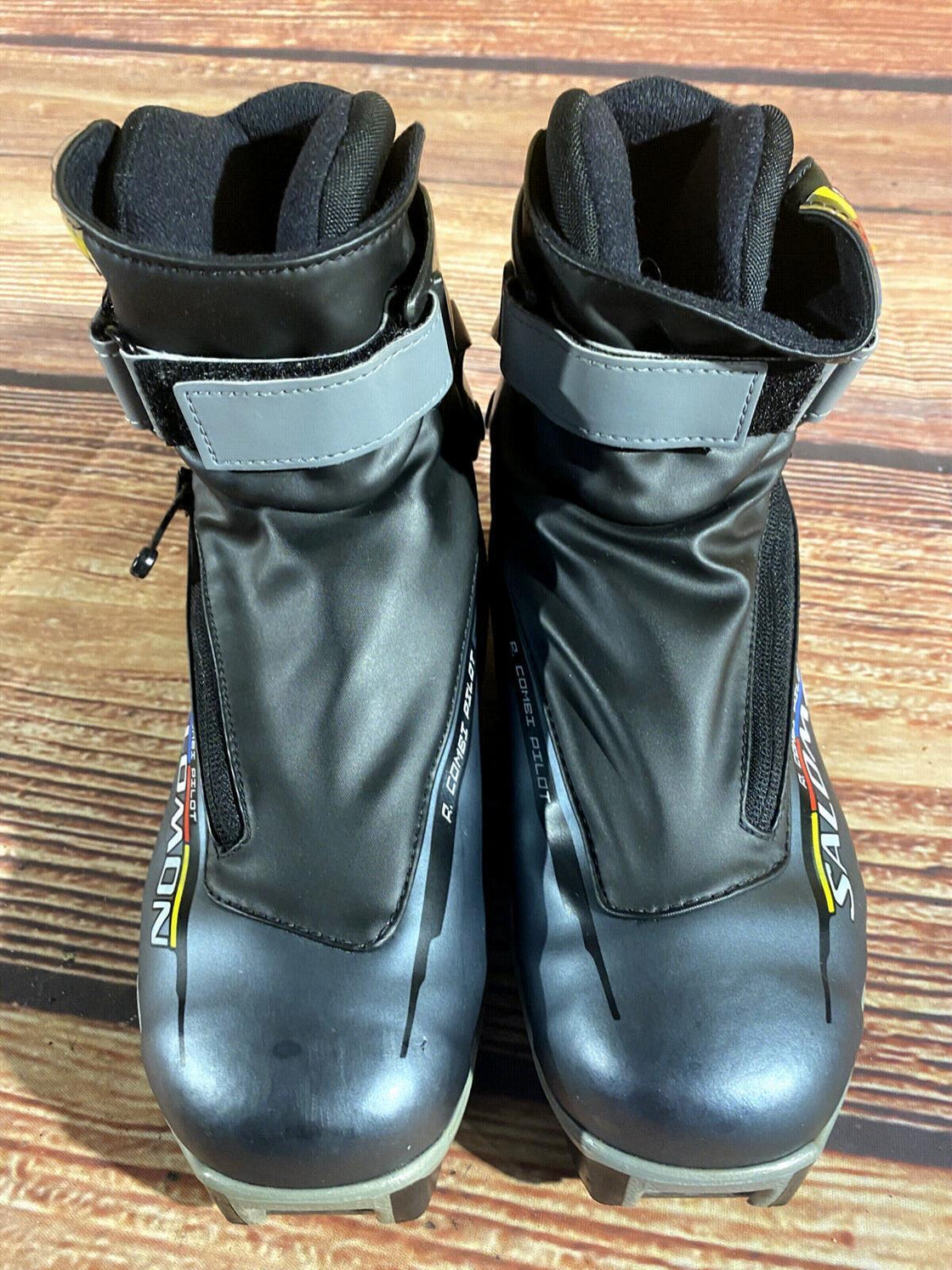 SALOMON R Combi Nordic Cross Country Ski Boots Size EU38 2/3 US6 SNS Pilot