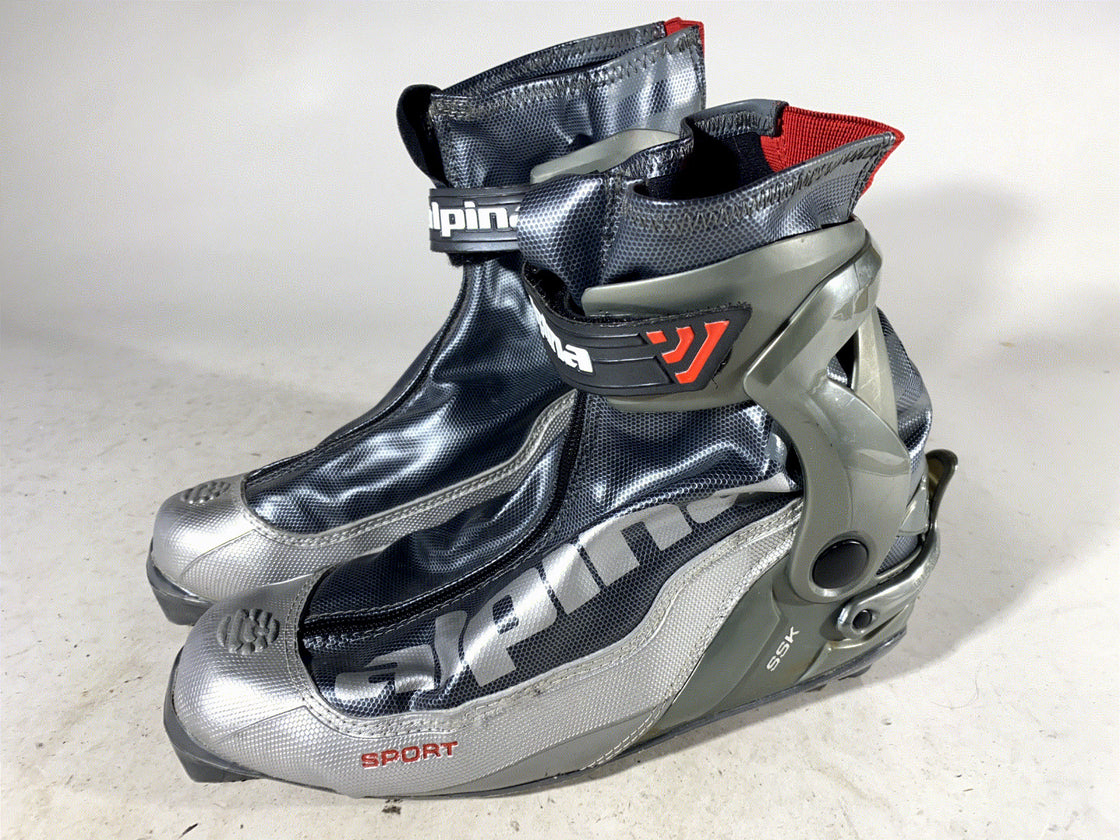 Alpina SSK Skate Nordic Cross Country Ski Boots Size EU42 US9 NNN