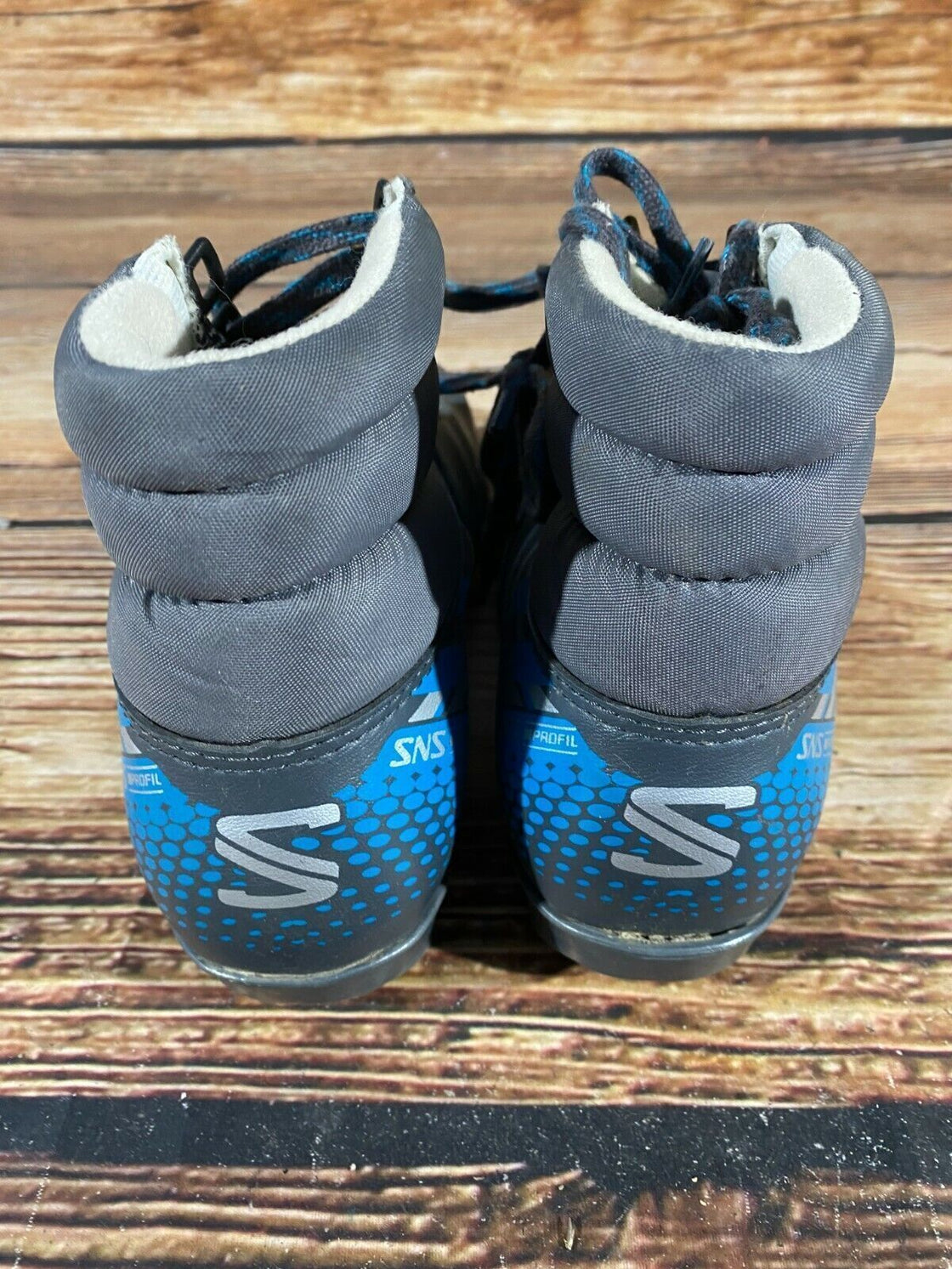 SALOMON 311 Nordic Cross Country Ski Boots Size EU42 US9 SNS profil