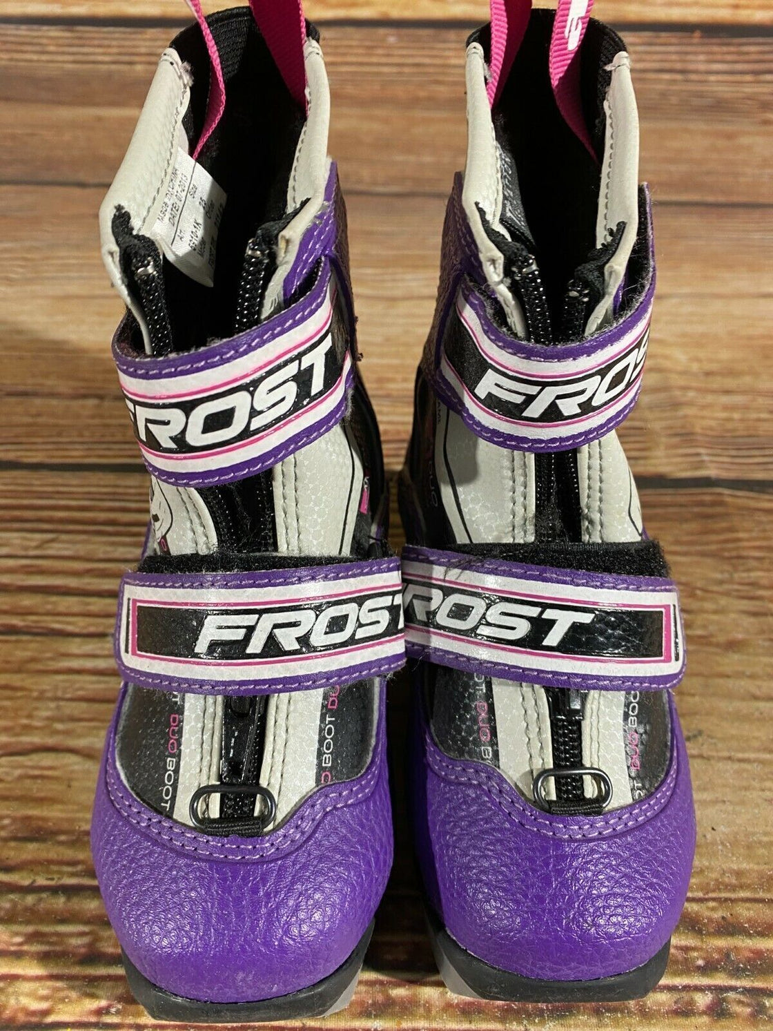 Alpina Frost Kids Nordic Cross Country Ski Boots Size EU25 US8.5 for NNN A-149