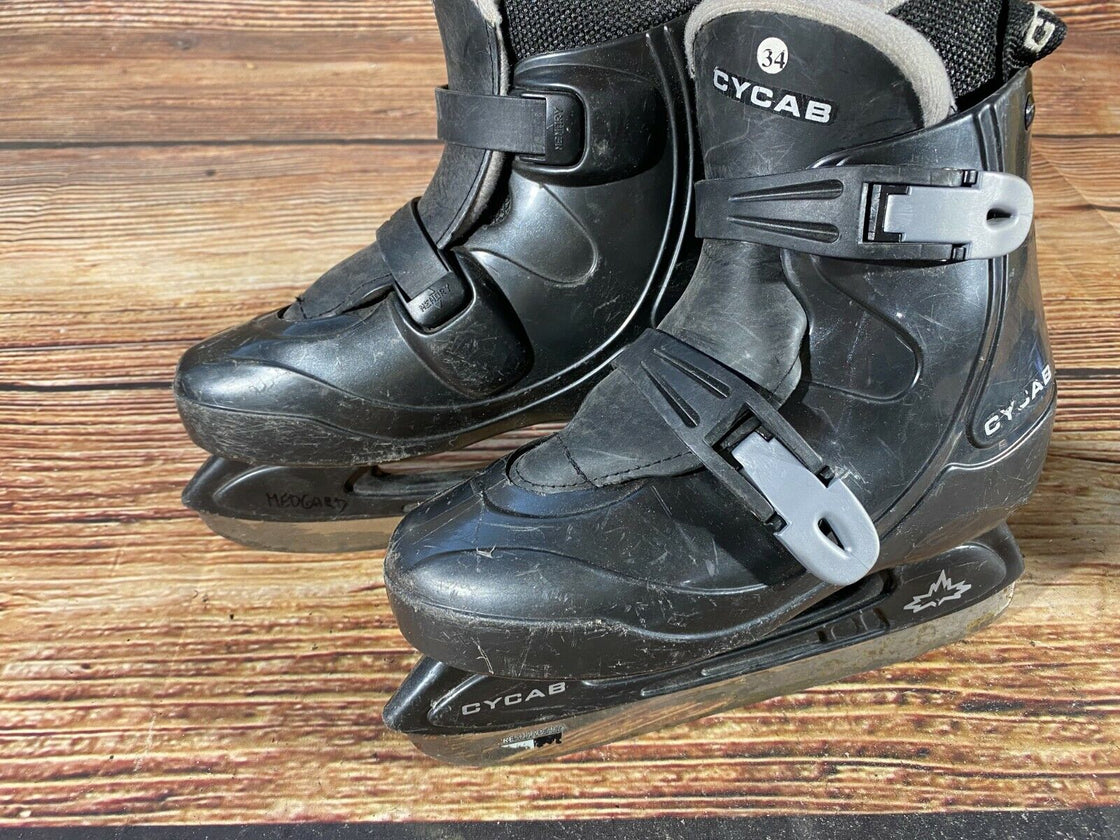 CYCAB Ice Skates for Recreational Winter Skating or Sports Kids / Youth EU34