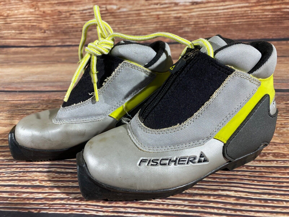 Fischer Kids Cross Country Ski Boots Size EU30 US12 SNS Profil F-577