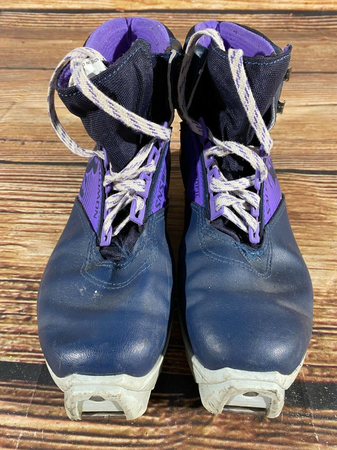 SALOMON SR361 Cross Country Ski Boots Size EU40 US7.5 SNS Profil
