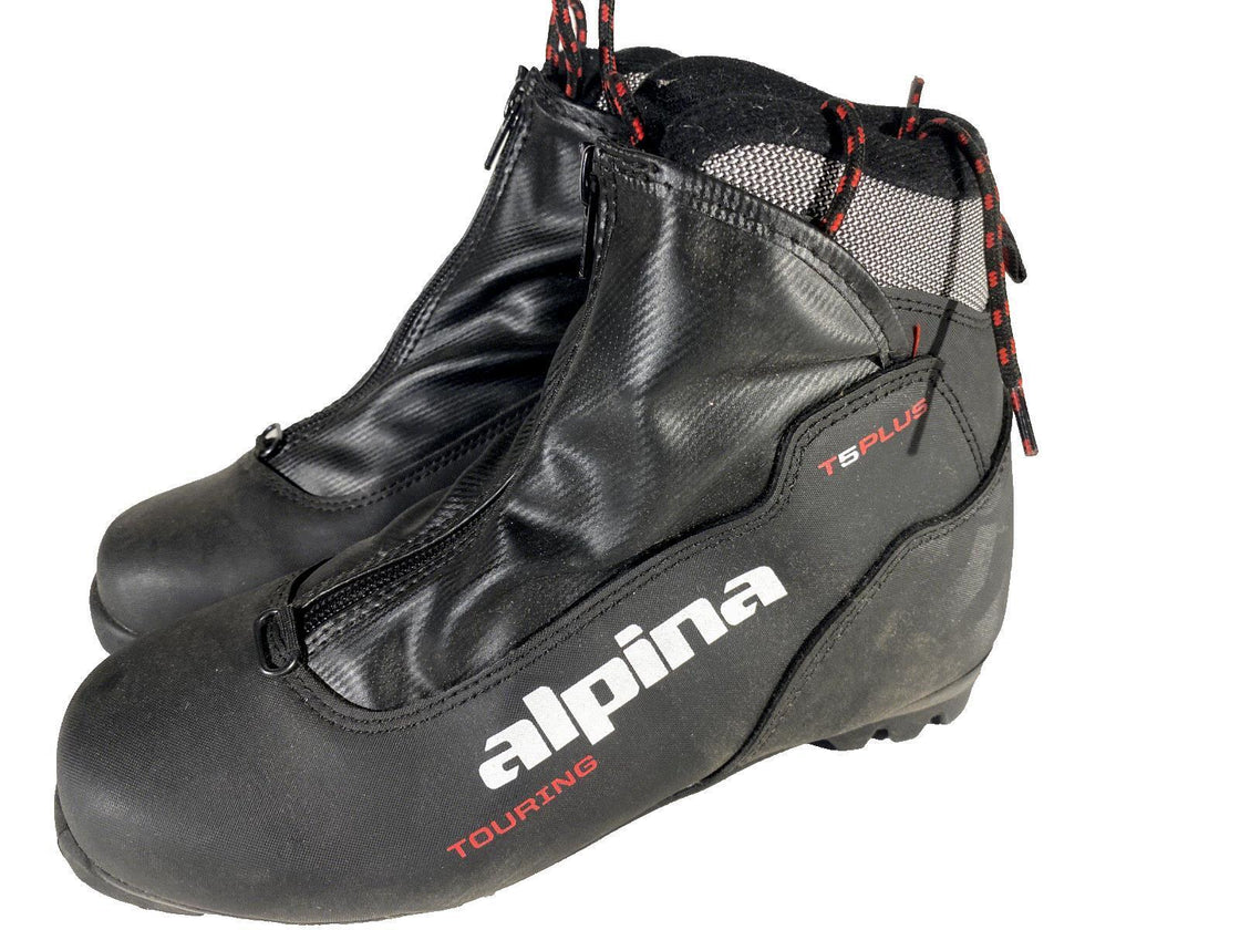 Alpina T5 Plus Nordic Cross Country Ski Boots Size EU38 US6 for NNN bindings 791
