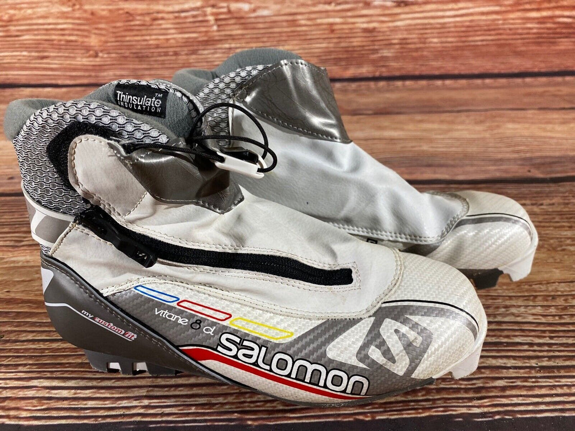 SALOMON Vitane 8 CL Cross Country Ski Boots Size EU36 US5 SNS Pilot