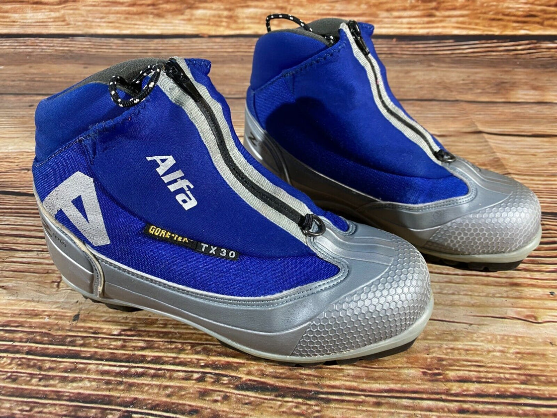 Alfa TX30 Gore-tex Nordic Cross Country Ski Boots Size EU37 US5 NNN Rottefella
