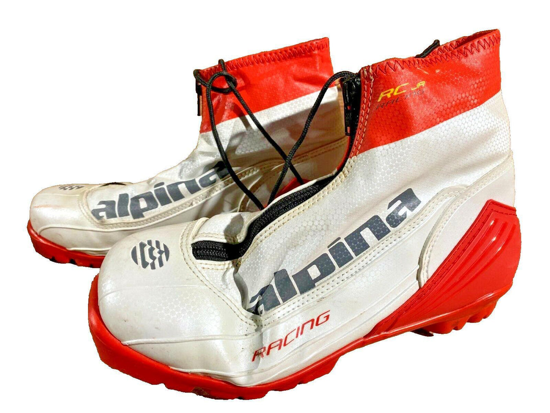 Alpina RCJ Nordic Cross Country Ski Boots Size EU39 US7 for NNN 998