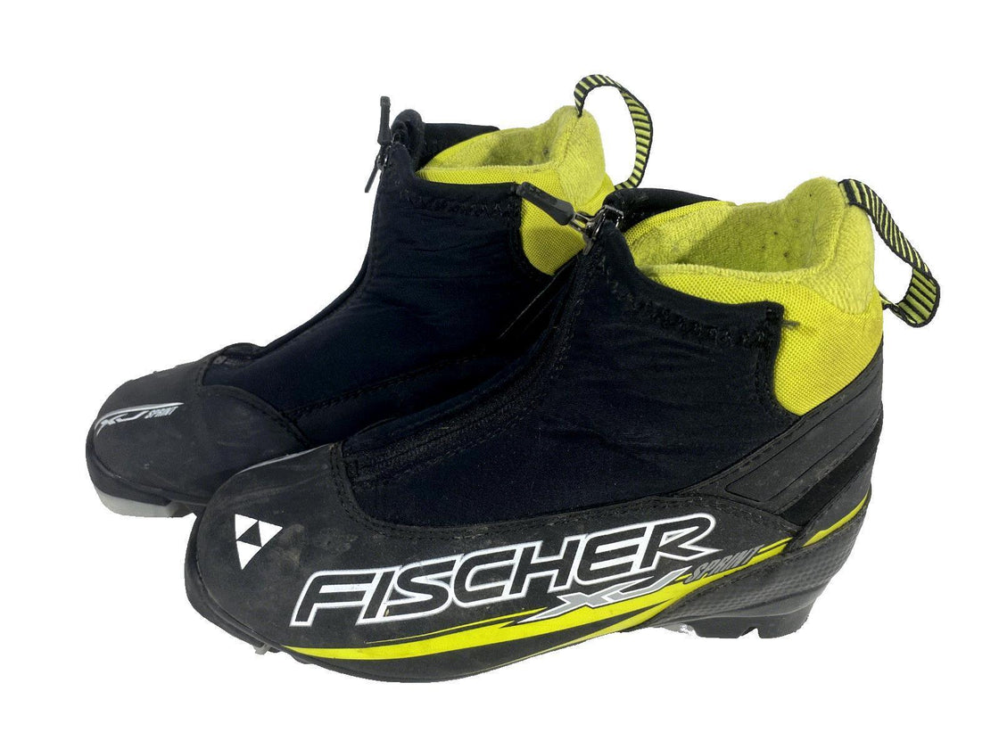Fischer XJ Sprint Classic Nordic Cross Country Ski Boots Size EU37 US5 NNN 94