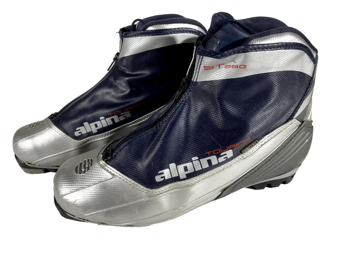 Alpina ST28G Nordic Cross Country Ski Boots Size EU44 US10.5 for NNN 915