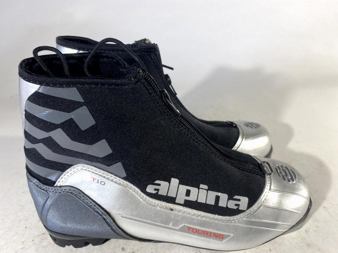 Alpina T10 Classic Nordic Cross Country Ski Boots Size EU39 US7 for NNN 885