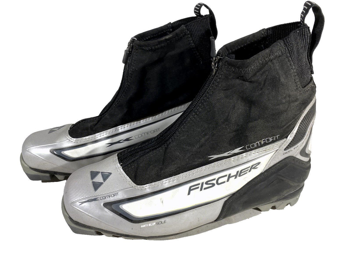 Fischer XC Touring Nordic Cross Country Classic Ski Boots Size EU43 US9.5 NNN