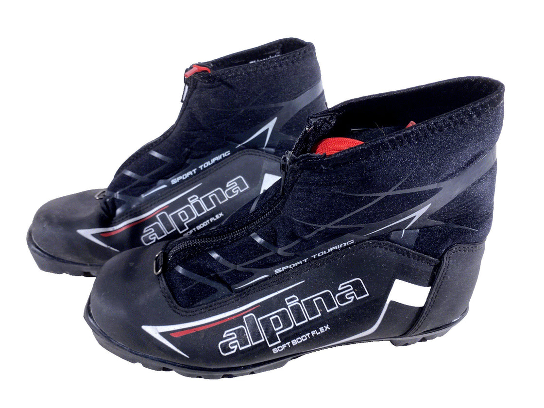 Alpina Sport Nordic Cross Country Classic Ski Boots Size EU39 US7 for NNN (378