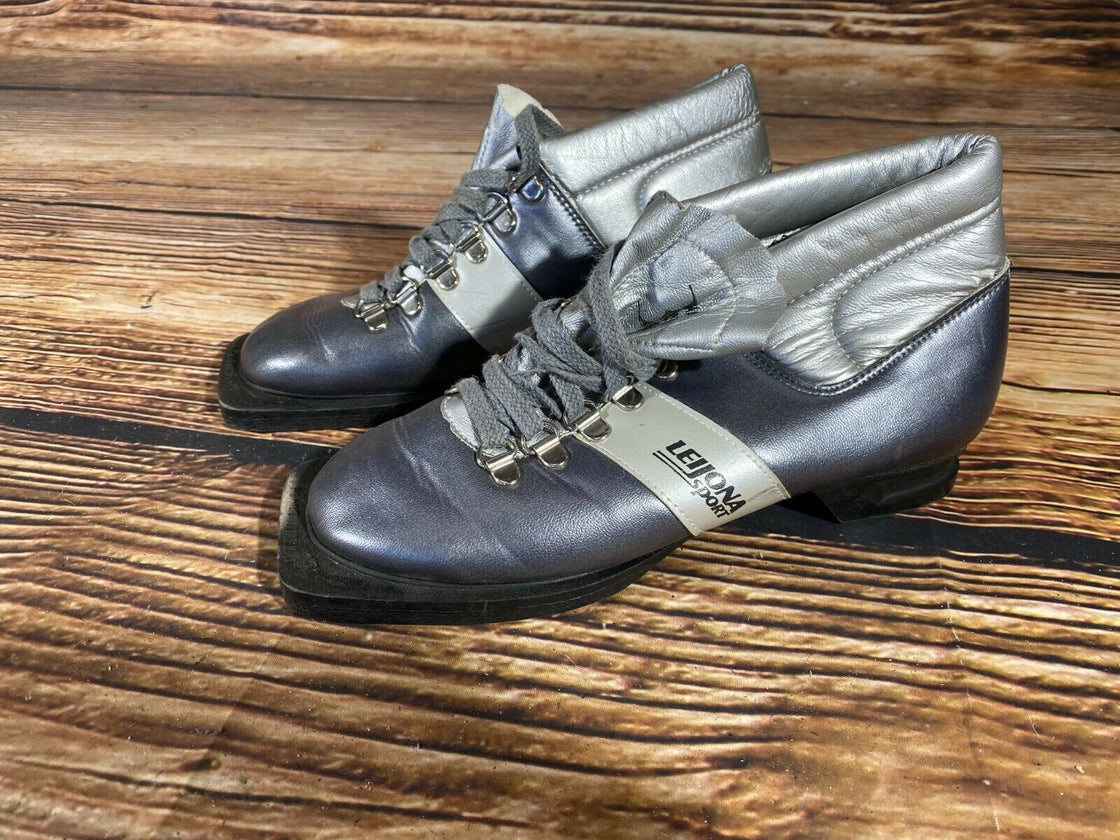 Botas Vintage Cross Country Ski Boots Size EU37 US5 Nordic Norm NN 75mm 3pin