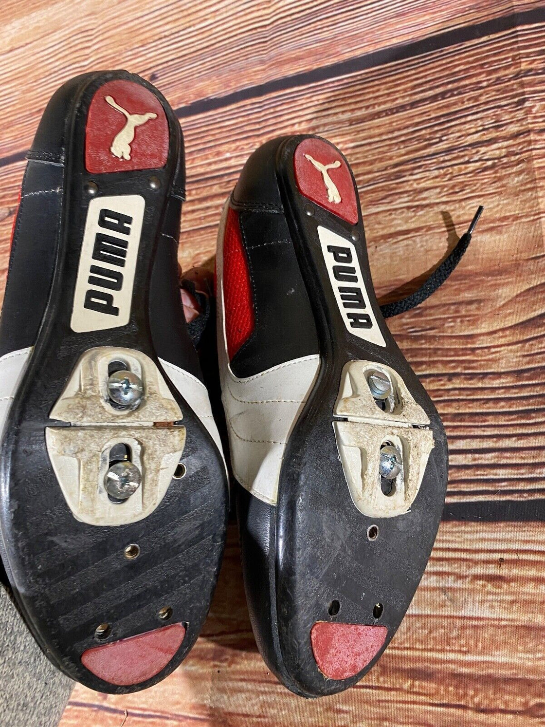 PUMA Vintage Road Cycling Shoes Biking Boots Size EU42 US8.5 Mondo 265