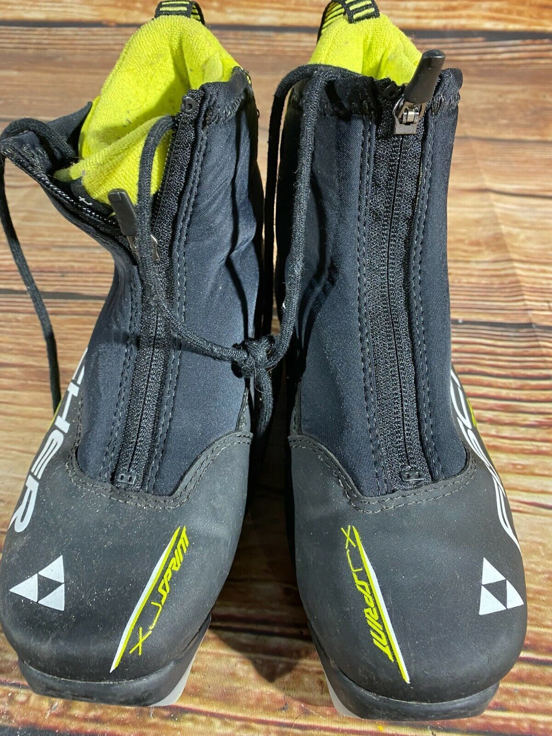 Fischer XJ Sprint Nordic Cross Country Ski Boots Size EU37 US5 NNN