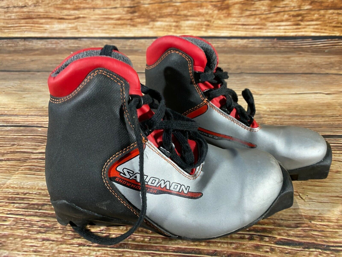 SALOMON Snowmonster Kids Cross Country Ski Boots Size EU35.5 US3.5 SNS profile