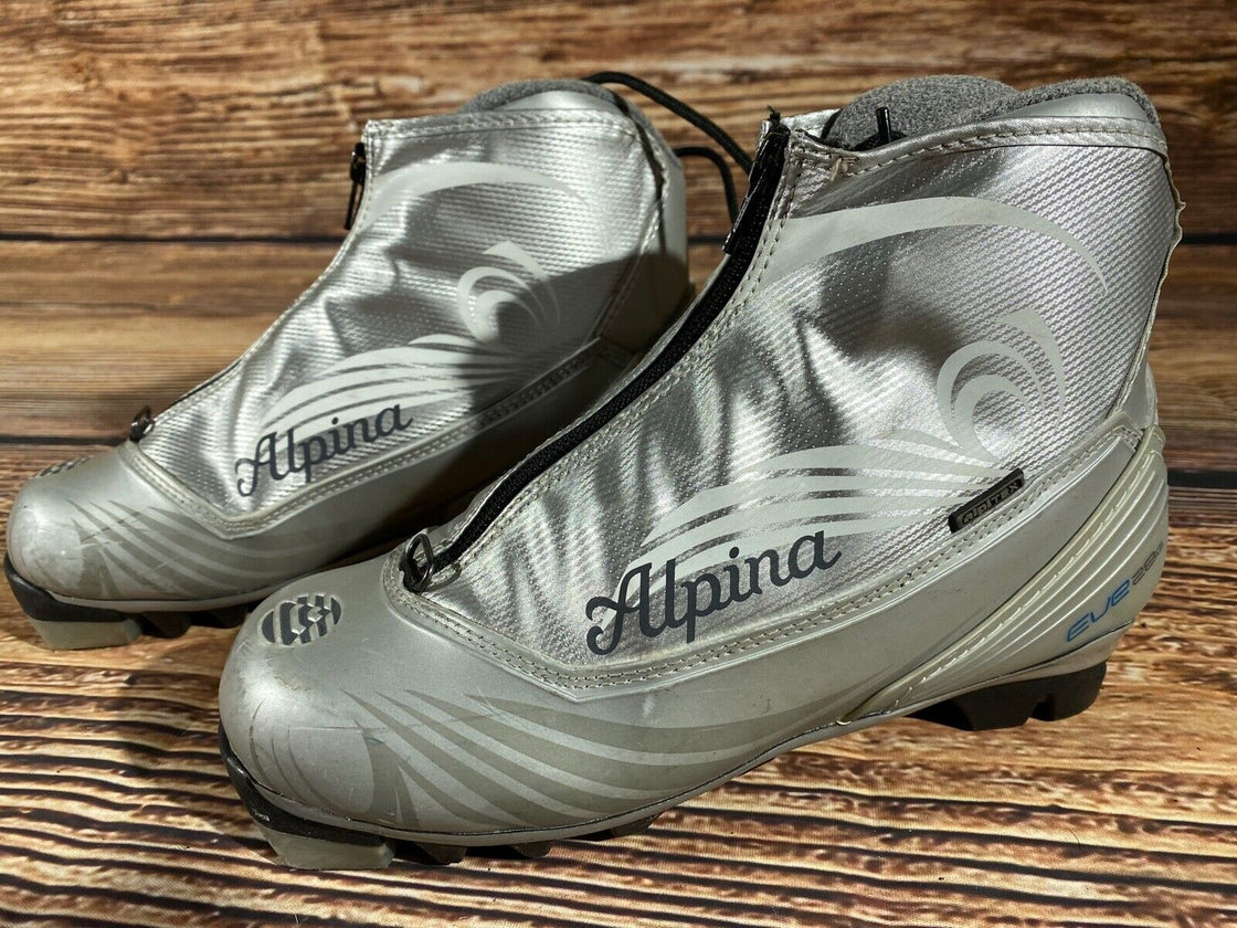 Alpina Eve28G Nordic Cross Country Ski Boots Size EU36 US4.5 for NNN 822