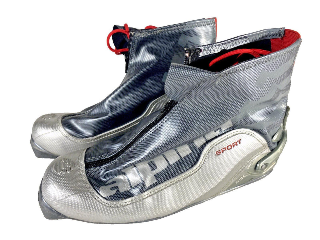 Alpina SCL Classic Nordic Cross Country Ski Boots Size EU42 US9 for NNN 718