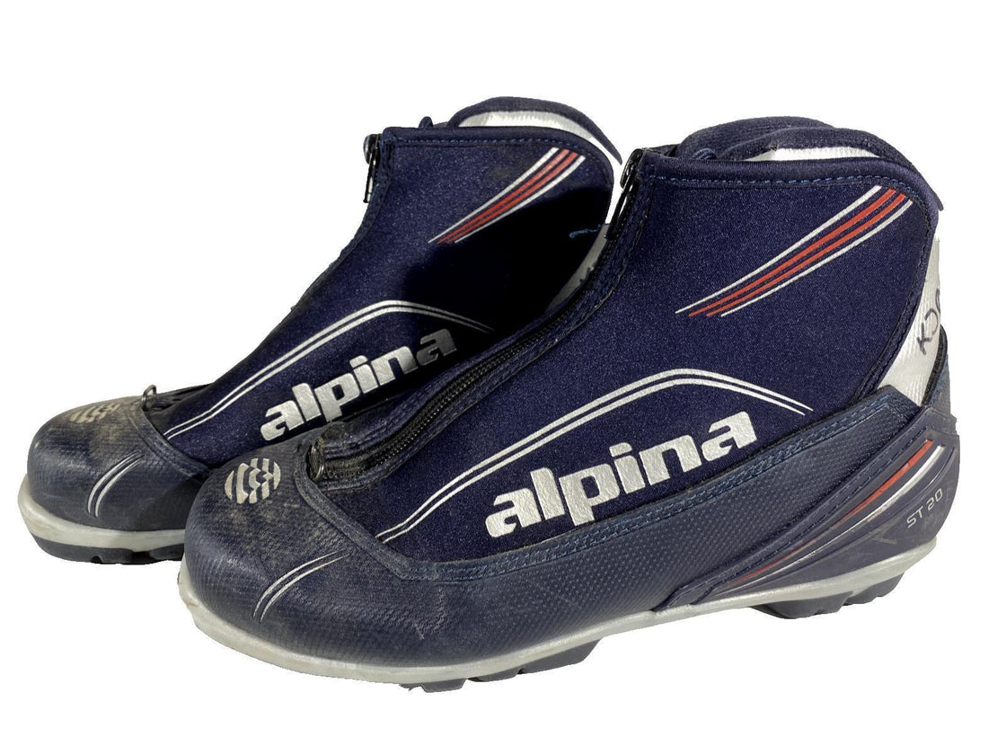 Alpina ST20 Nordic Cross Country Ski Boots Size EU40 US7.5 for NNN