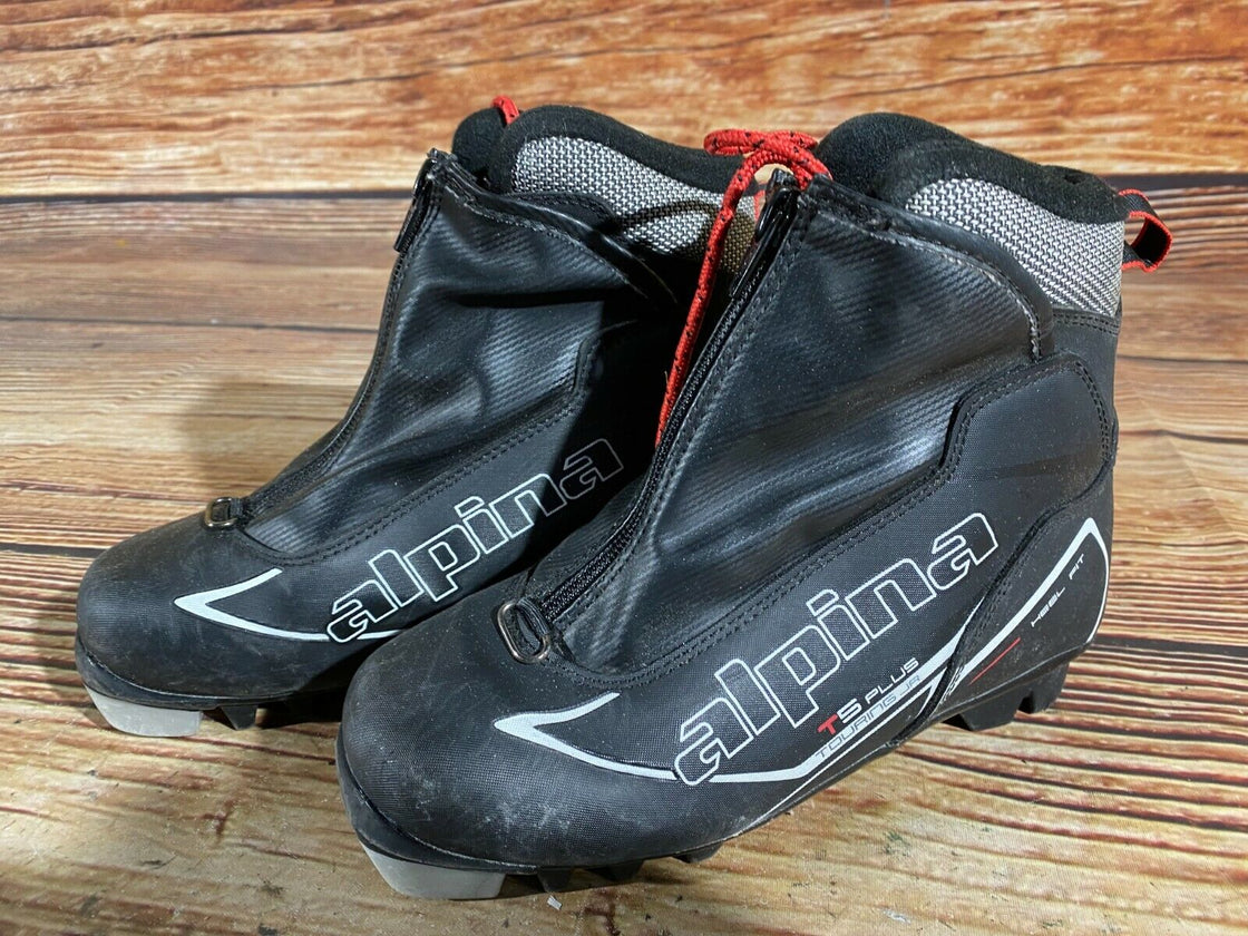 Alpina T5Plus Kids Nordic Cross Country Ski Boots Size EU34 US3 for NNN A-339