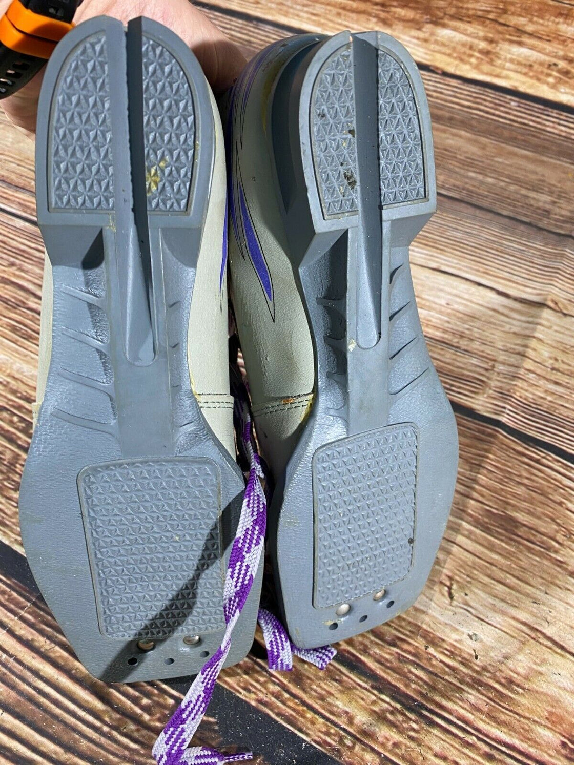 KAITUM Vintage Nordic Cross Country Ski Boots EU38, US5.5 for NN 75mm 3pin