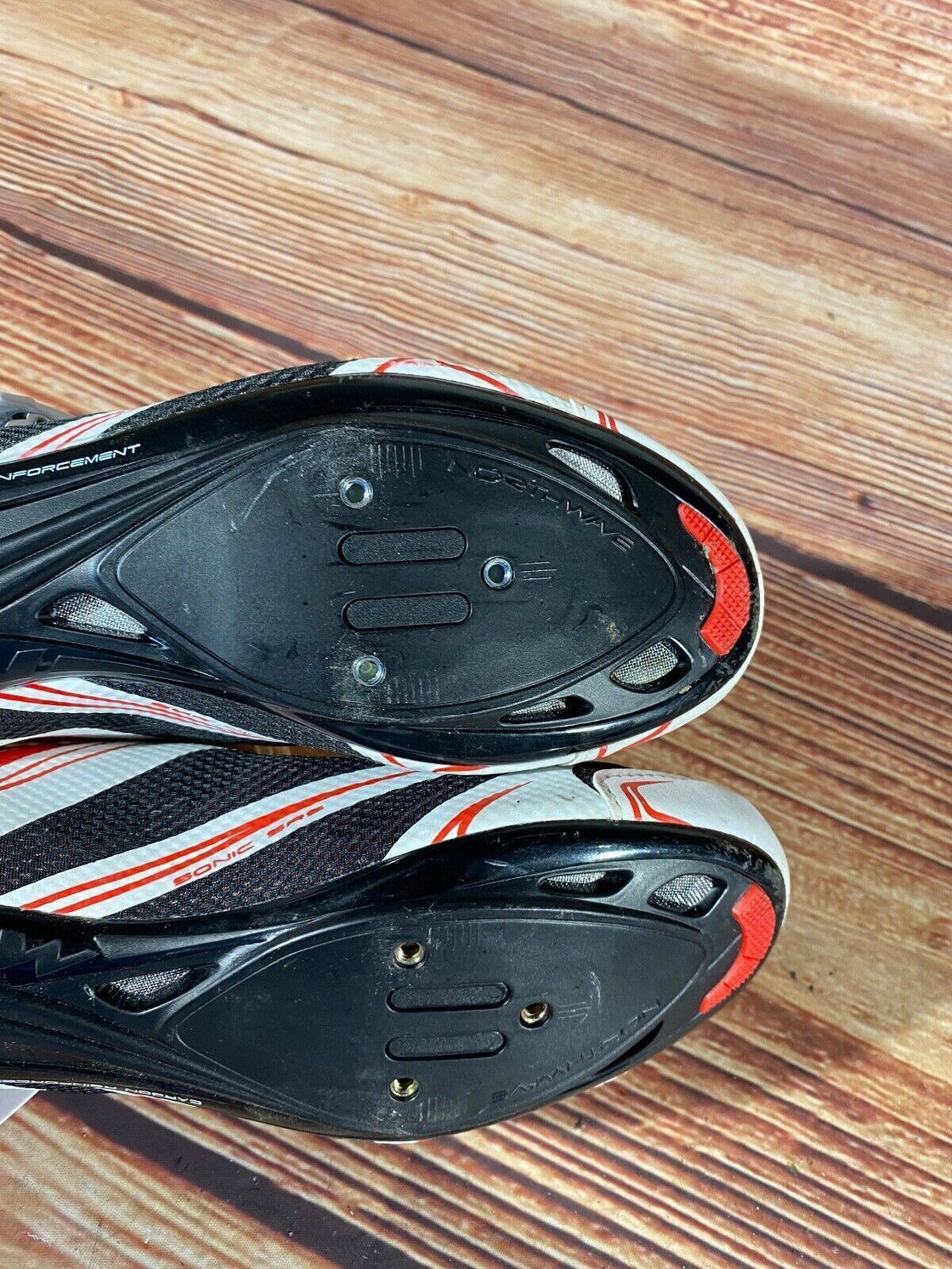 NORTHWAVE Sonic SRS Road Cycling Shoes 3 Bolts Size EU41 US8.5 Mondo 262