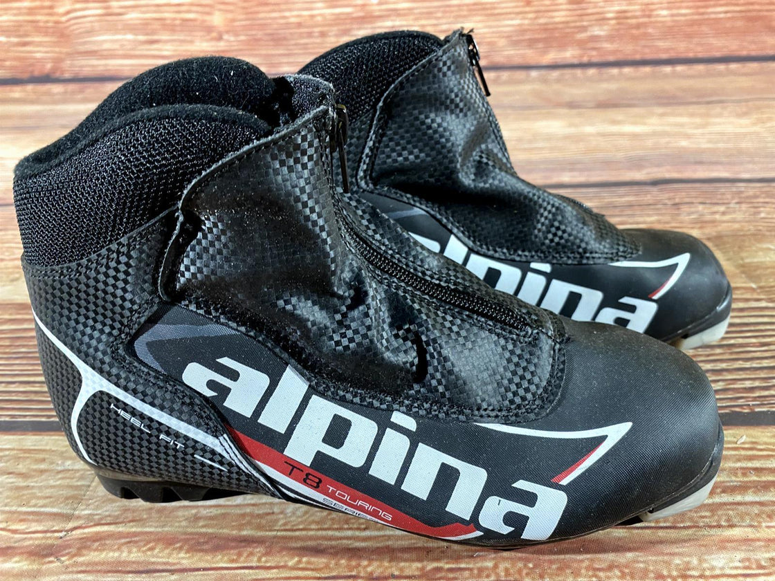 Alpina T8 Nordic Cross Country Ski Boots Size EU38 US6 for NNN