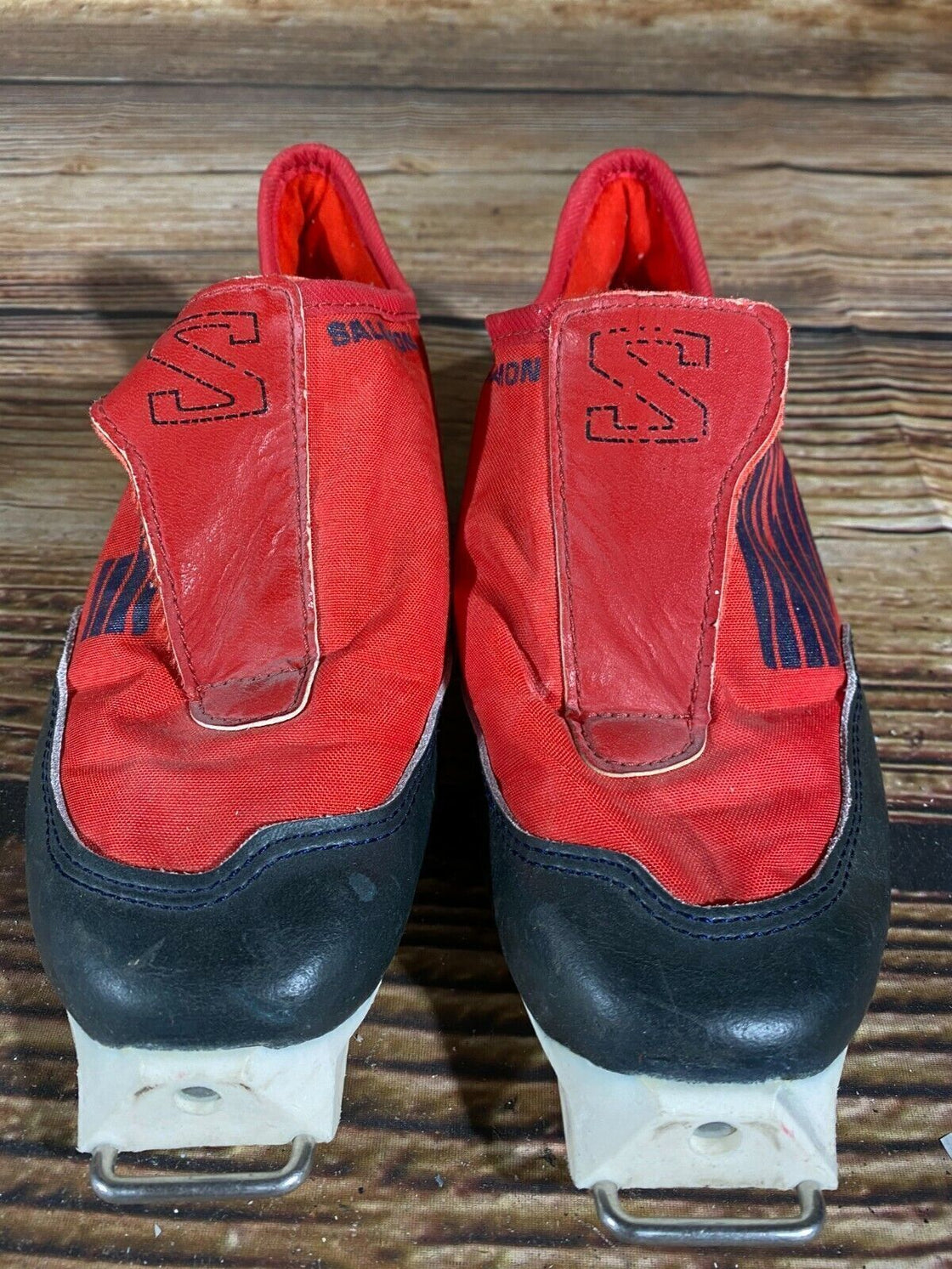 SALOMON SR801 Nordic Cross Country Ski Boots Size EU38 US6 Old SNS profile 1228