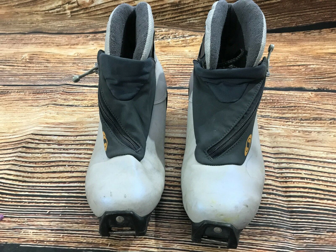 SALOMON Combi Classic Cross Country Ski Boots Size EU38 US6.5 SNS Profil