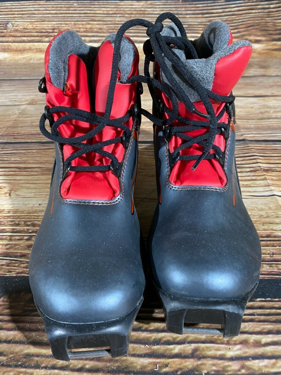 SALOMON Snow monster Nordic Cross Country Ski Boots Size EU37 1/3 US5 SNS Profil