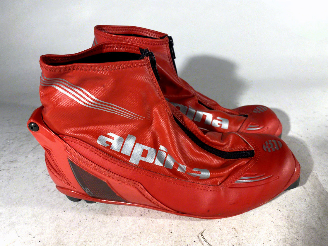 Alpina SCL Racing Nordic Cross Country Ski Boots Size EU43 US9.5 for NNN
