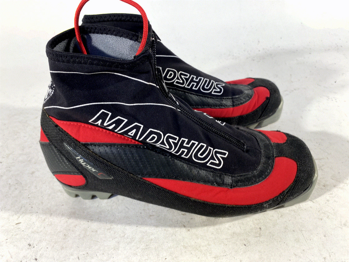 Madshus Hyper C Nordic Cross Country Ski Boots Size EU40 US7 NNN Rottefella 489
