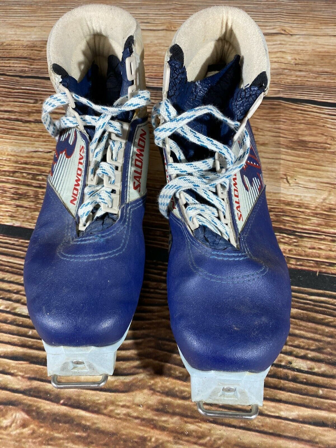 SALOMON SR301 Nordic Cross Country Ski Boots Size EU40 US7.5 SNS Old Profile