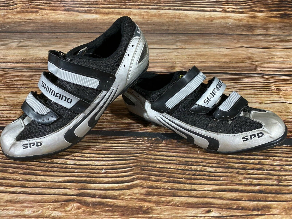 SHIMANO M120S Cycling MTB Shoes Mountain Biking Boots Size EU 45 with SPD Cleats