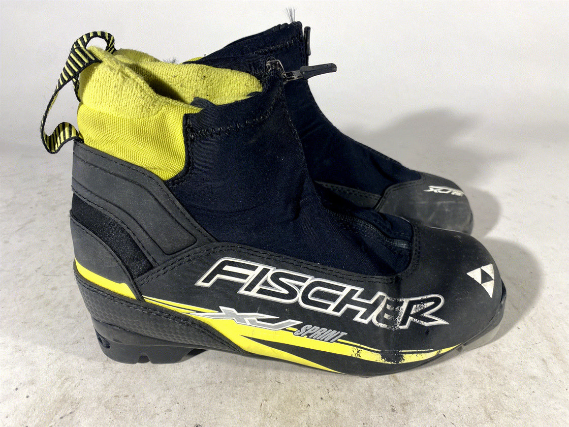 Fischer XJ Sprint Classic Nordic Cross Country Ski Boots Size EU38 US6 NNN