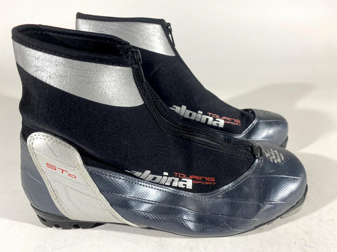 Alpina ST10 Cross Country Ski Boots Classic Size EU43 US9.5 NNN Rottefella 909