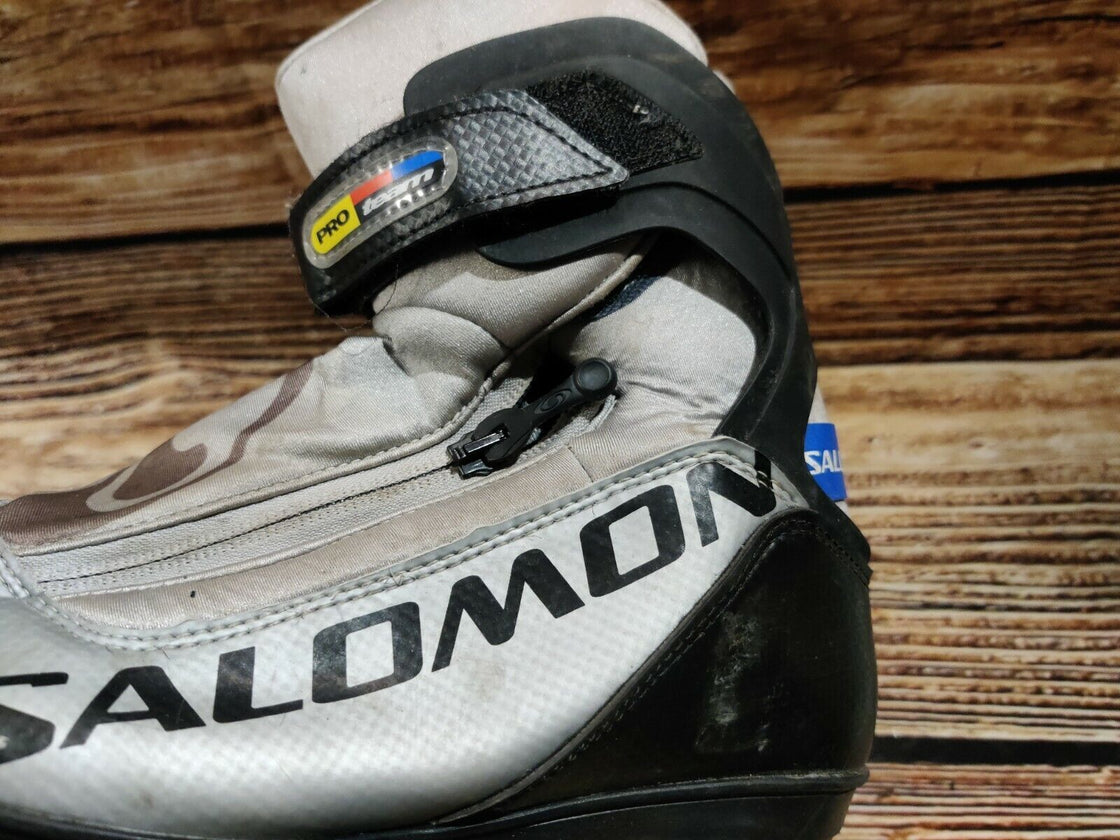 SALOMON Pro Team Skate Combi Cross Country Ski Boots Size EU38 US5.5 SNS Profil