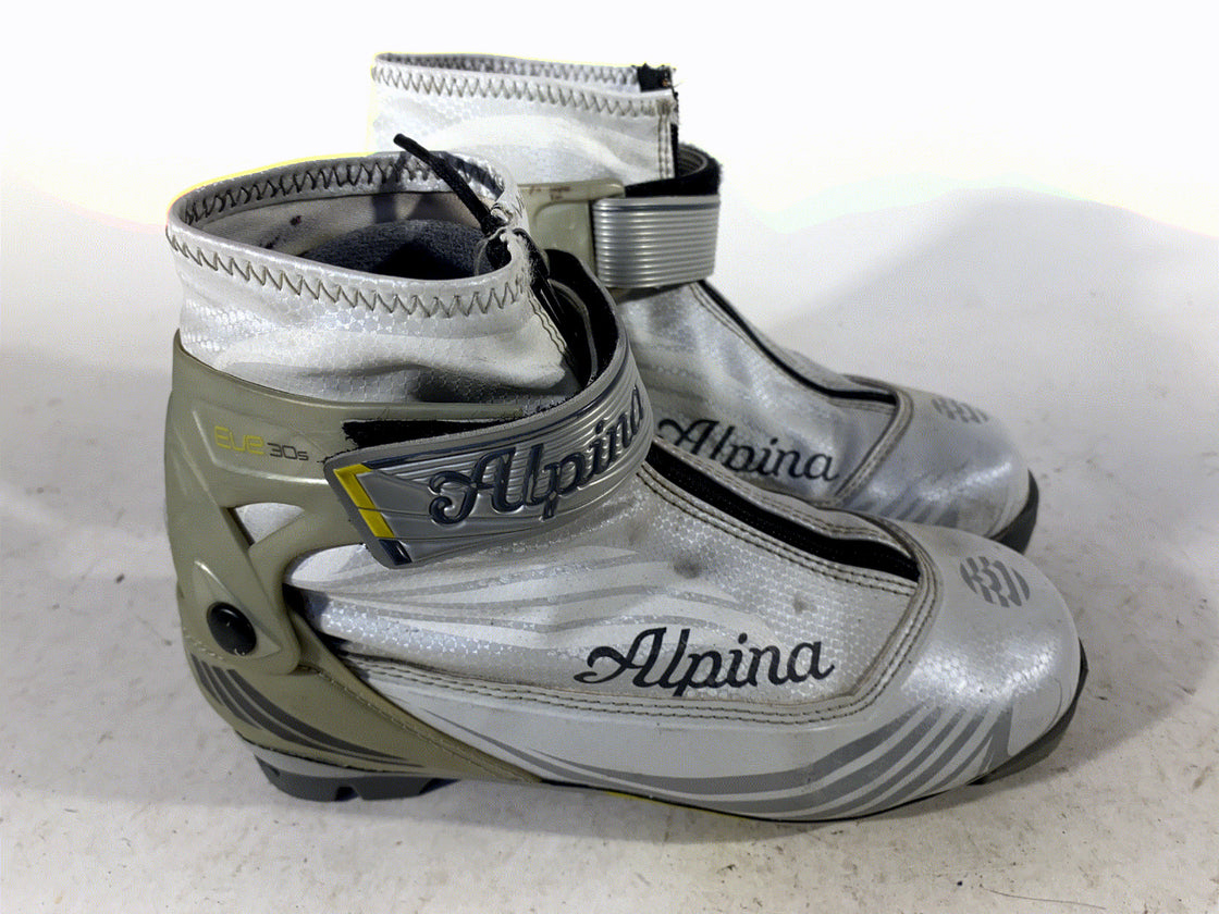 Alpina EVE 30 Nordic Cross Country Ski Boots Size EU37 US5.5 NNN bindings 507