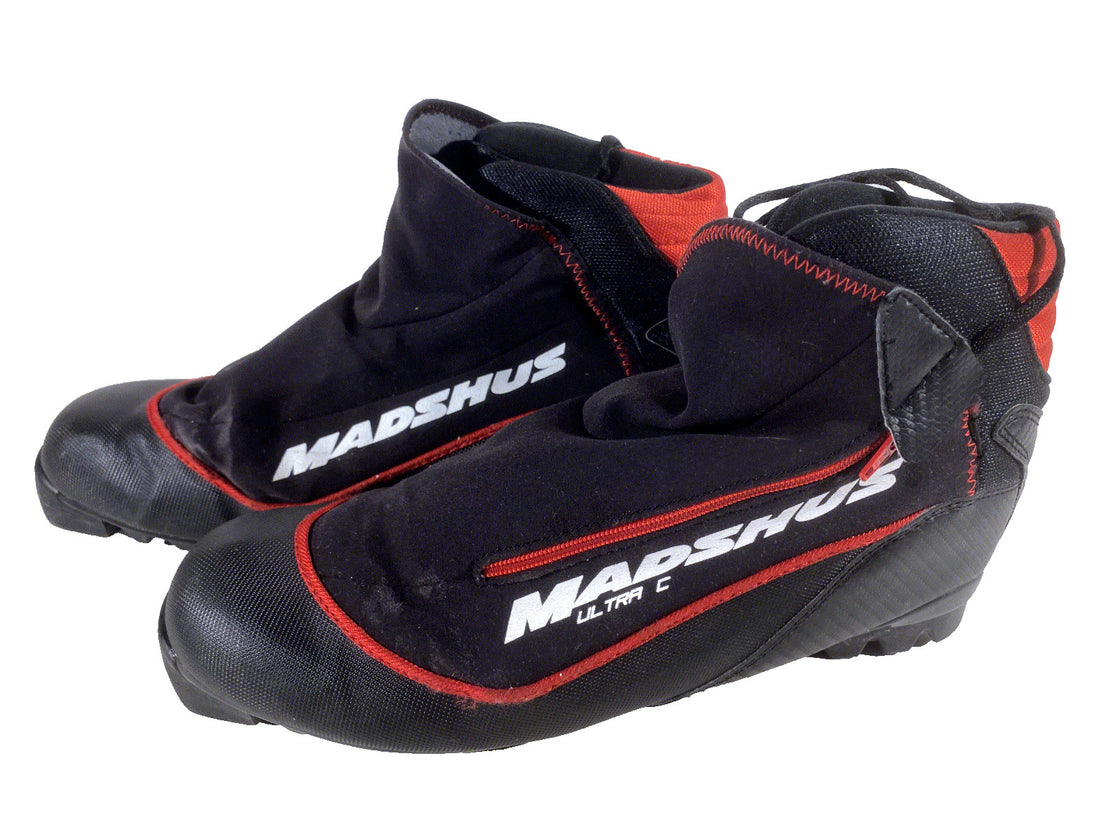 Madshus Ultra C Nordic Cross Country Ski Boots Size EU44 US10 for NNN 458