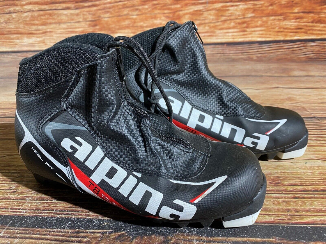Alpina T8 Nordic Cross Country Ski Boots Size EU37 US5.5 for NNN 576